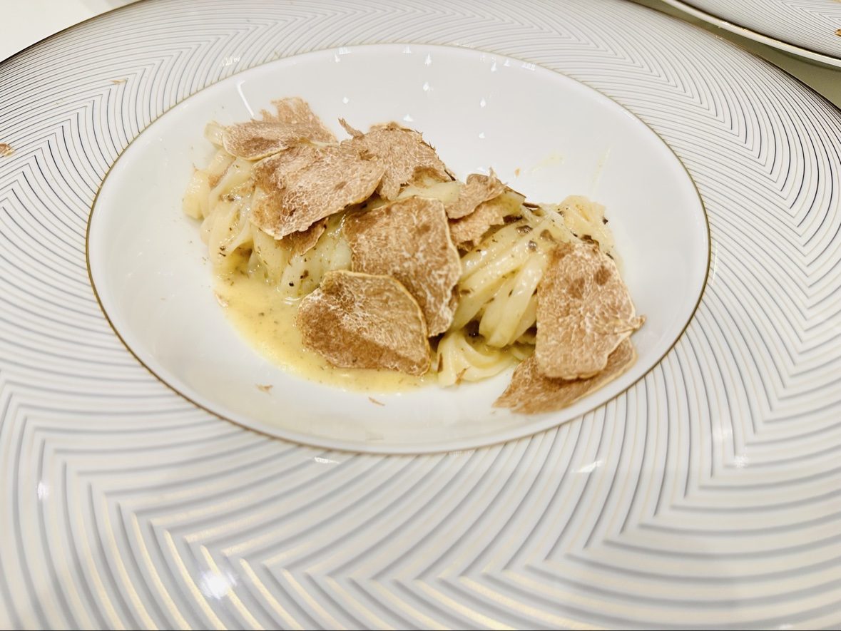 White truffle tagliatelle