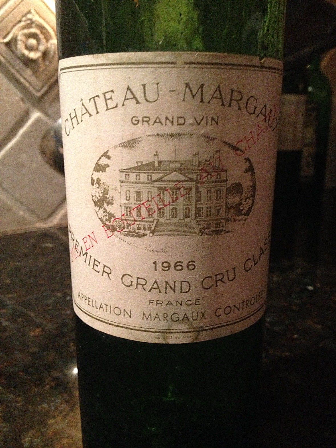 Chateau Margaux 1966 premier grand cru classe