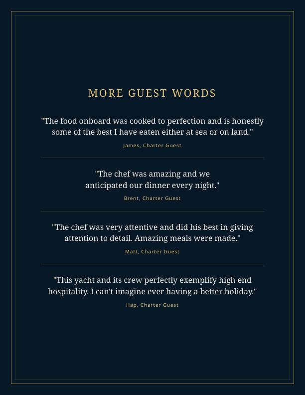 More guest words from James, Brent, Matt and Hap